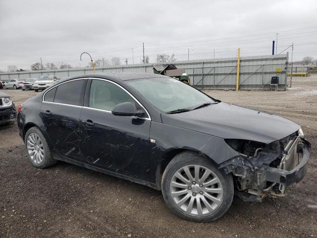 W04GP5EC7B1032798 - 2011 BUICK REGAL CXL BLACK photo 4