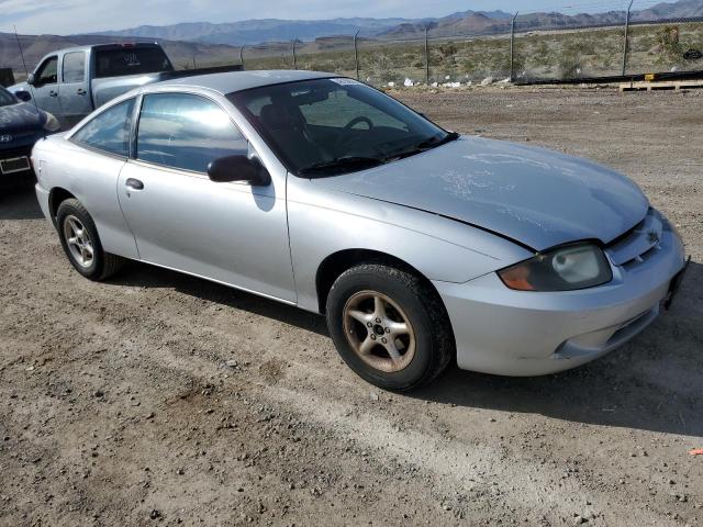 1G1JC12FX37353028 - 2003 CHEVROLET CAVALIER SILVER photo 4