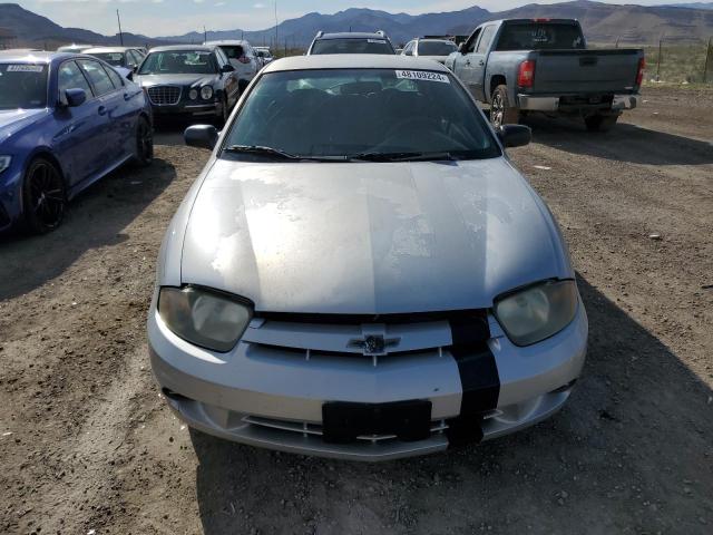 1G1JC12FX37353028 - 2003 CHEVROLET CAVALIER SILVER photo 5