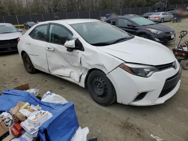 2T1BURHE7GC556369 - 2016 TOYOTA COROLLA L WHITE photo 4