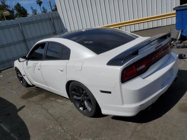 2C3CDXEJ9EH256348 - 2014 DODGE CHARGER SRT-8 WHITE photo 2