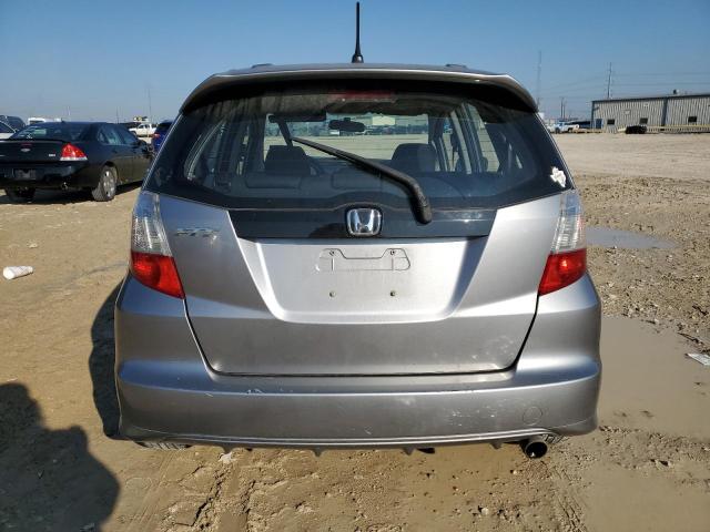 JHMGE88449S043245 - 2009 HONDA FIT SPORT SILVER photo 6