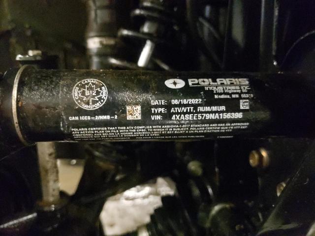 4XASEE579NA156396 - 2022 POLARIS SPORTSMAN 570 EPS 绿色 照片 10