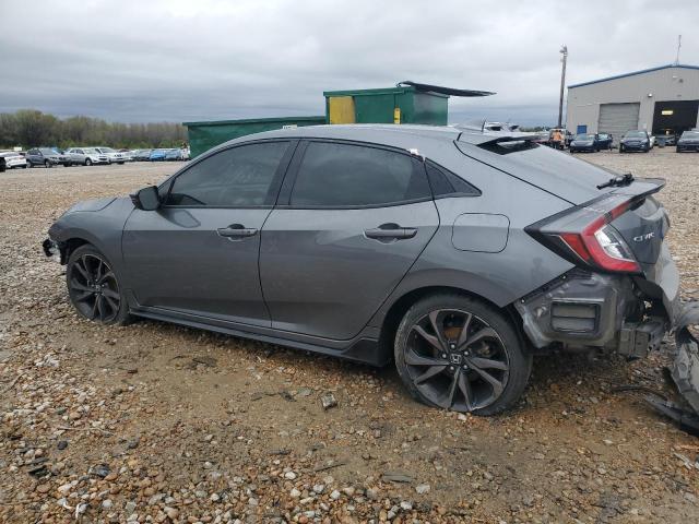 SHHFK7H99JU233179 - 2018 HONDA CIVIC SPORT TOURING GRAY photo 2