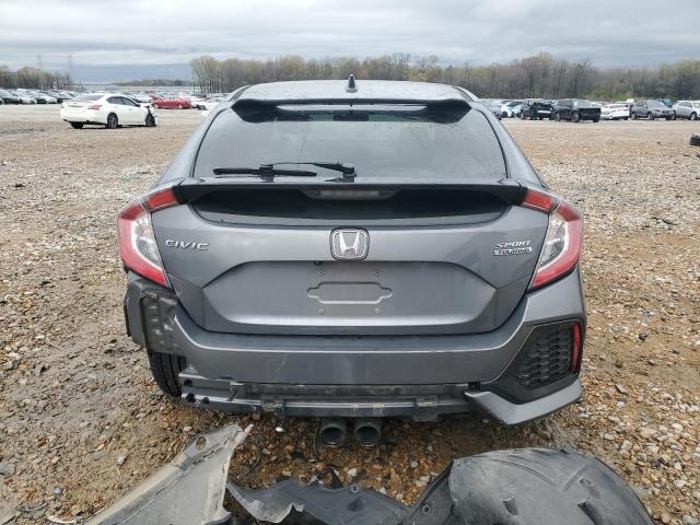 SHHFK7H99JU233179 - 2018 HONDA CIVIC SPORT TOURING GRAY photo 6