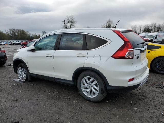 5J6RM4H78FL039652 - 2015 HONDA CR-V EXL WHITE photo 2