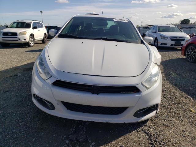 1C3CDFEB7FD122715 - 2015 DODGE DART GT WHITE photo 5