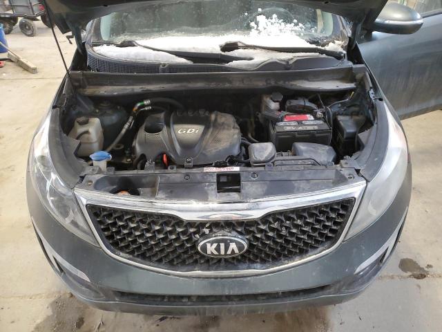 KNDPB3AC6E7596801 - 2014 KIA SPORTAGE BASE BLUE photo 12