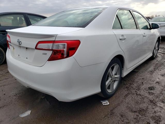 4T1BF1FK1DU649631 - 2013 TOYOTA CAMRY L WHITE photo 3