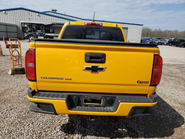 1GCGTDEN4J1270555 - 2018 CHEVROLET COLORADO Z71 YELLOW photo 6