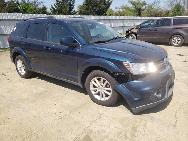 3C4PDDBG5DT519252 - 2013 DODGE JOURNEY SXT BLUE photo 4