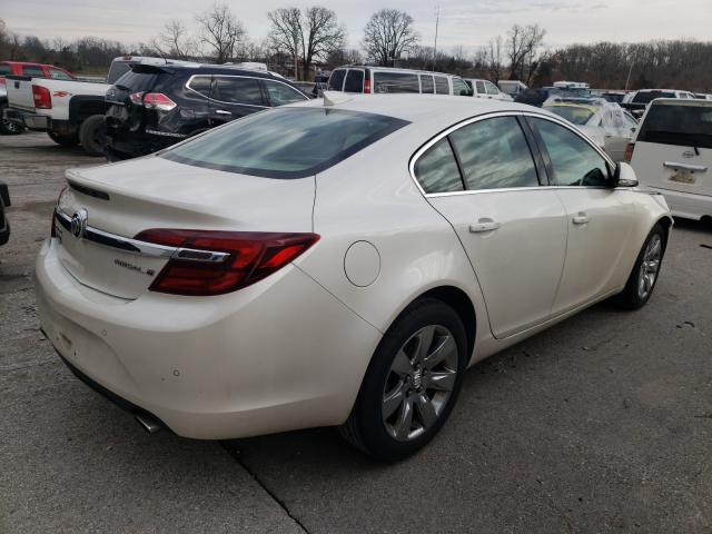 2G4GN5EX9F9257316 - 2015 BUICK REGAL PREMIUM WHITE photo 4