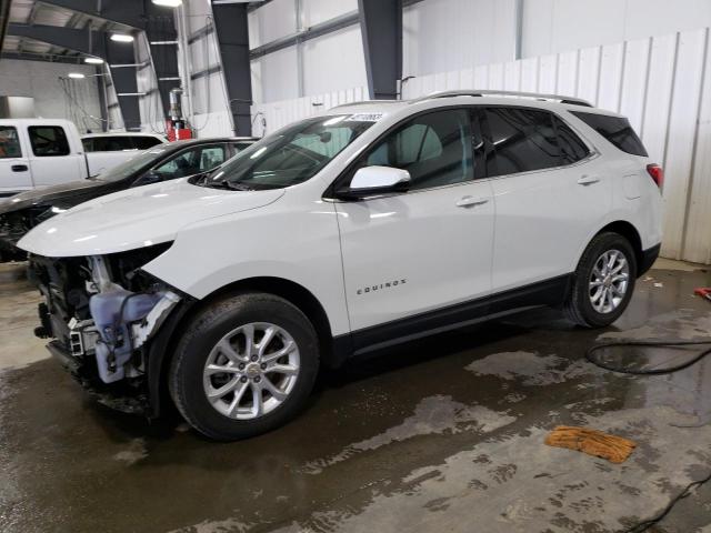 3GNAXUEV7KS523028 - 2019 CHEVROLET EQUINOX LT WHITE photo 1