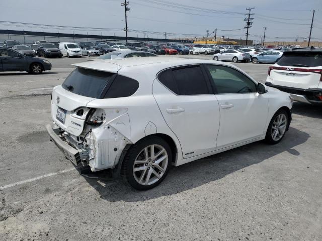 JTHKD5BH8E2185633 - 2014 LEXUS CT 200 WHITE photo 3