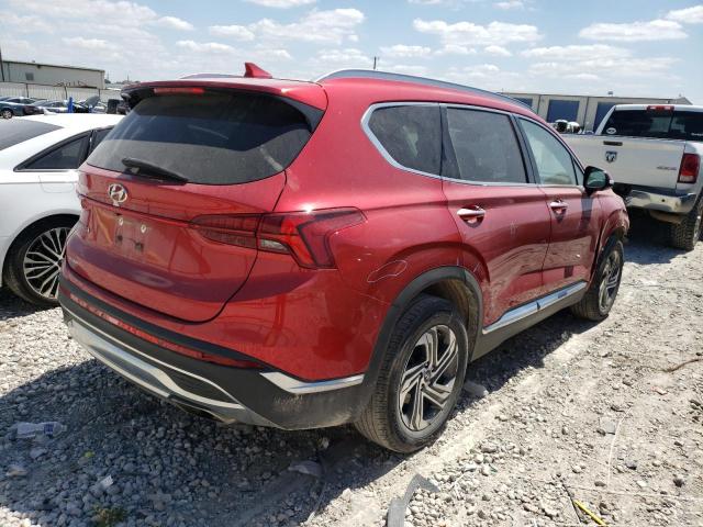 5NMS34AJ4MH339977 - 2021 HYUNDAI SANTA FE SEL RED photo 3