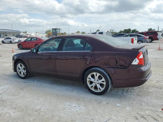 3FAHP0HAXCR229789 - 2012 FORD FUSION SE BURGUNDY photo 2