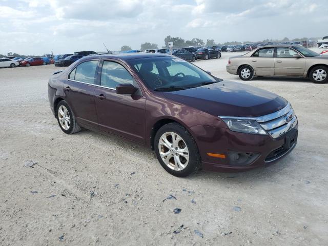 3FAHP0HAXCR229789 - 2012 FORD FUSION SE BURGUNDY photo 4