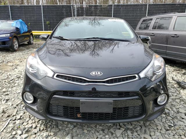 KNAFX6A88G5647821 - 2016 KIA FORTE EX BLACK photo 5