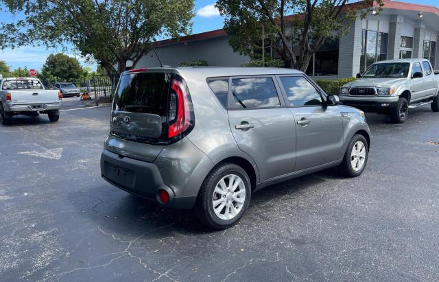 KNDJN2A2XE7072307 - 2014 KIA SOUL GRAY photo 4