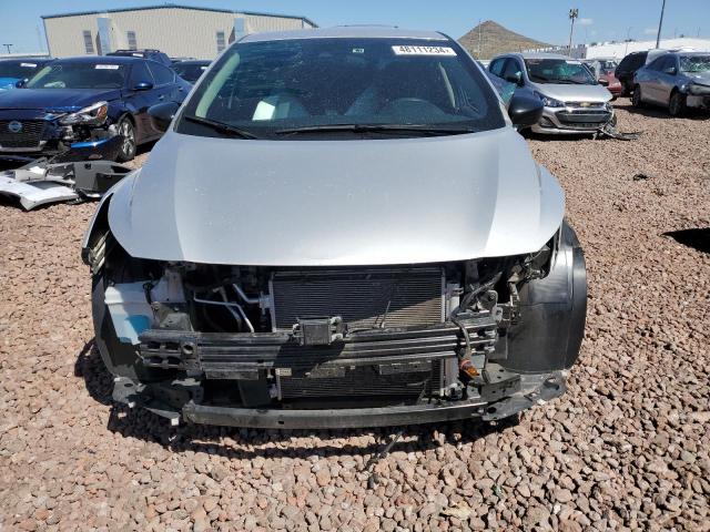 3N1CN8DV8ML908226 - 2021 NISSAN VERSA S SILVER photo 5