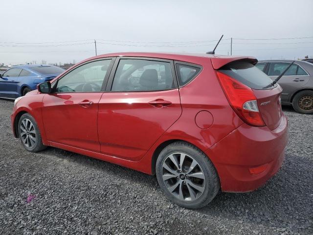 KMHCT5AE9HU340467 - 2017 HYUNDAI ACCENT SE RED photo 2