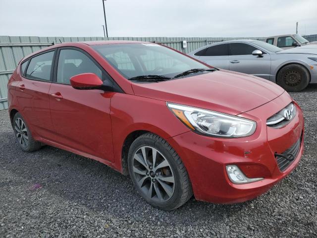 KMHCT5AE9HU340467 - 2017 HYUNDAI ACCENT SE RED photo 4