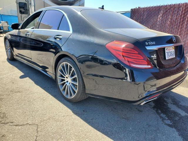 WDDUG8CB9FA152974 - 2015 MERCEDES-BENZ S 550 BLACK photo 3