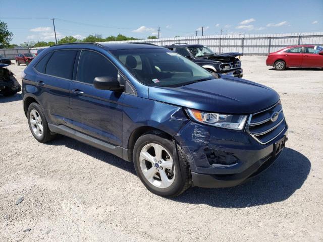 2FMPK3G91HBB42717 - 2017 FORD EDGE SE BLUE photo 4