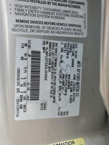 5LMFU275X5LJ24562 - 2005 LINCOLN NAVIGATOR ვერცხლისფერი ფოტო 12