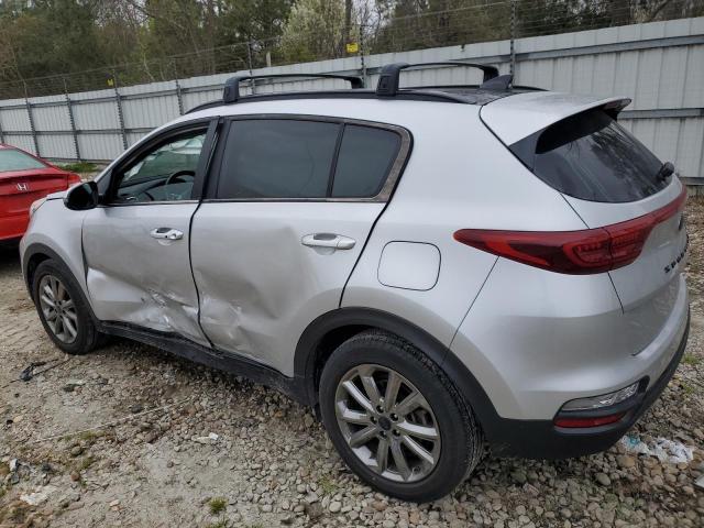 KNDP63AC2N7946798 - 2022 KIA SPORTAGE S SILVER photo 2