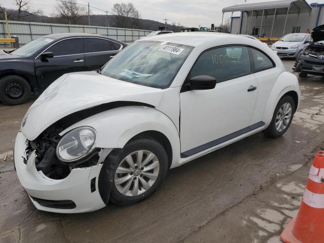 3VWF17ATXEM651825 - 2014 VOLKSWAGEN BEETLE WHITE photo 1