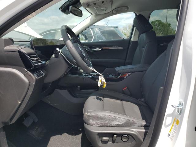 LRBFZME47RD015649 - 2024 BUICK ENVISION PREFERRED WHITE photo 7