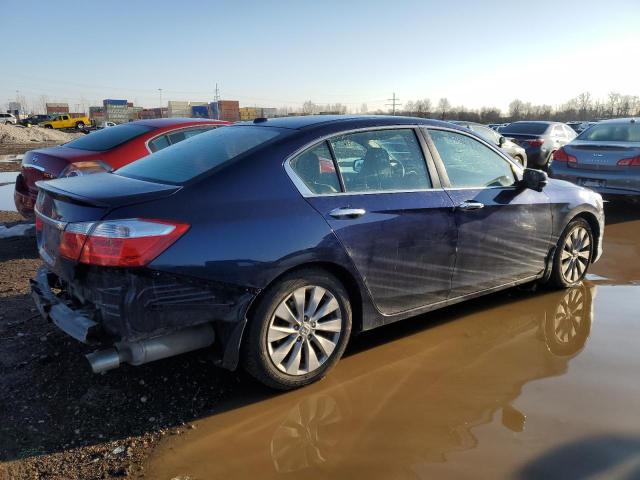 1HGCR2F84DA110501 - 2013 HONDA ACCORD EXL BLUE photo 3