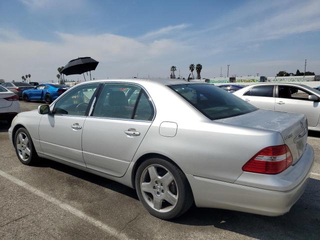 JTHBN36F755017524 - 2005 LEXUS LS 430 SILVER photo 2