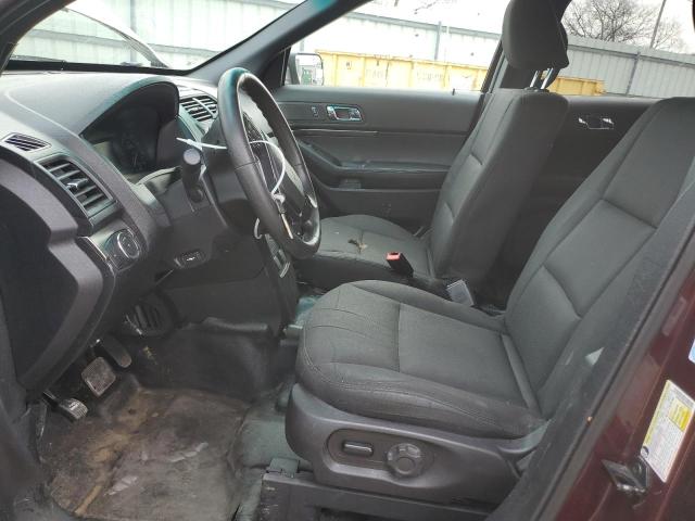 1FM5K8AR6KGA65064 - 2019 FORD EXPLORER POLICE INTERCEPTOR Qırmızı foto 7