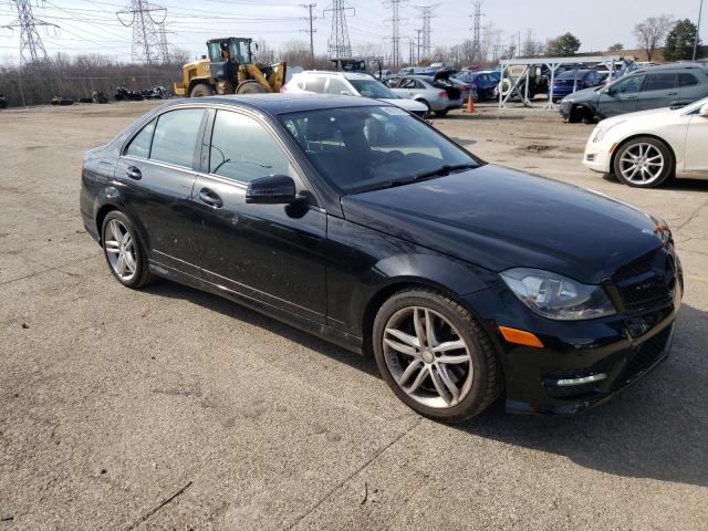 WDDGF8AB7ER321456 - 2014 MERCEDES-BENZ C 300 4MATIC BLACK photo 4