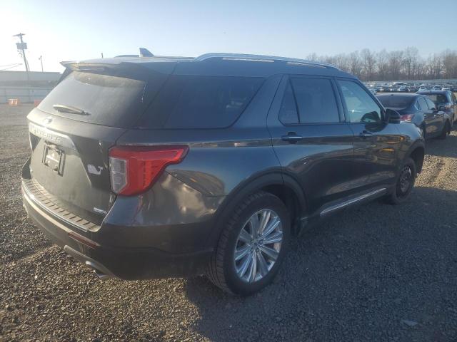 1FMSK8FH0LGA22098 - 2020 FORD EXPLORER LIMITED GRAY photo 3