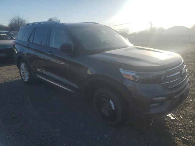 1FMSK8FH0LGA22098 - 2020 FORD EXPLORER LIMITED GRAY photo 4