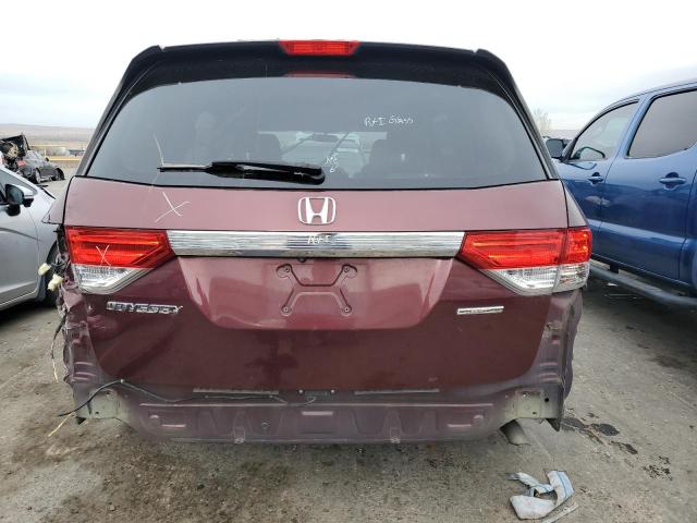 5FNRL5H35GB154435 - 2016 HONDA ODYSSEY SE MAROON photo 6