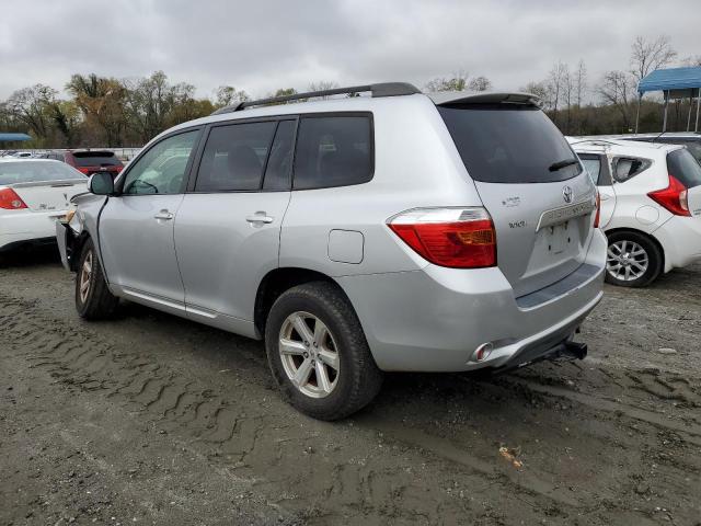 JTEDS41A482012254 - 2008 TOYOTA HIGHLANDER SILVER photo 2