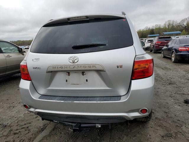 JTEDS41A482012254 - 2008 TOYOTA HIGHLANDER SILVER photo 6