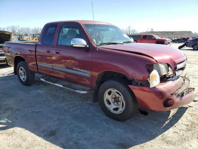 5TBRU34186S478956 - 2006 TOYOTA TUNDRA ACCESS CAB SR5 BURGUNDY photo 4