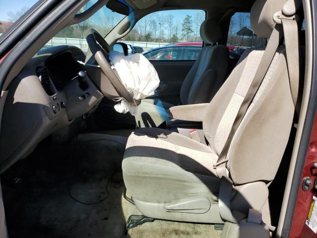 5TBRU34186S478956 - 2006 TOYOTA TUNDRA ACCESS CAB SR5 BURGUNDY photo 7