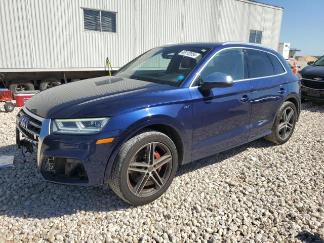 WA1A4AFY2J2117350 - 2018 AUDI SQ5 PREMIUM PLUS BLUE photo 1