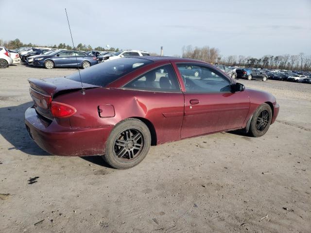 1G1JC12F847308431 - 2004 CHEVROLET CAVALIER BURGUNDY photo 3