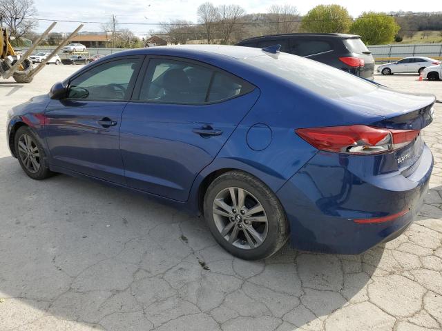 5NPD84LF9HH049097 - 2017 HYUNDAI ELANTRA SE BLUE photo 2