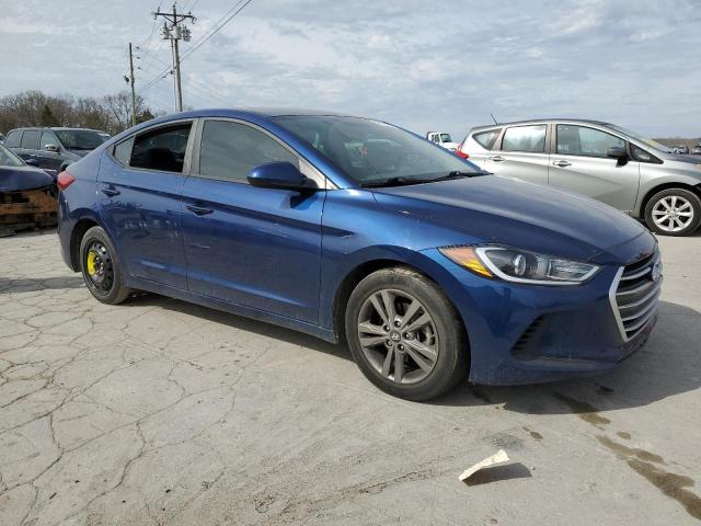 5NPD84LF9HH049097 - 2017 HYUNDAI ELANTRA SE BLUE photo 4