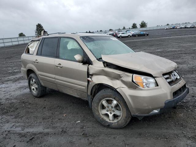 5FNYF18717B026143 - 2007 HONDA PILOT EXL WHITE photo 4