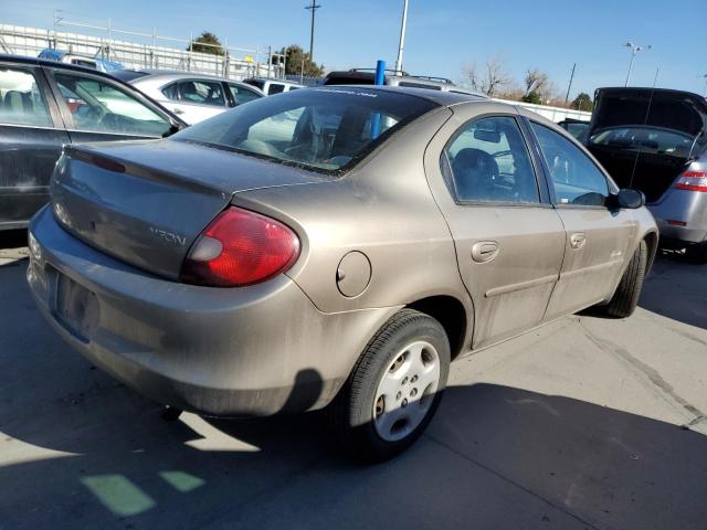 1P3ES46C9YD727778 - 2000 PLYMOUTH NEON BASE 棕色 照片 3