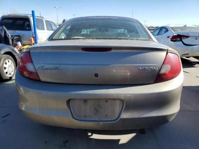 1P3ES46C9YD727778 - 2000 PLYMOUTH NEON BASE 棕色 照片 6